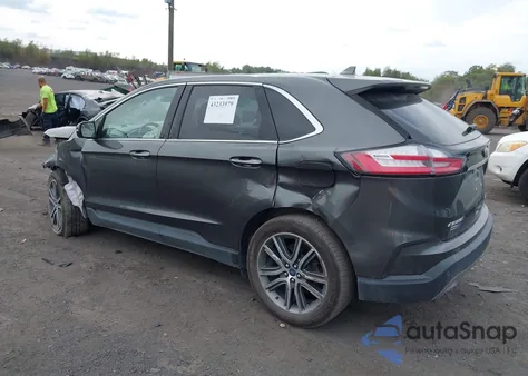 2019 Ford Edge Titanium from USA, damaged, VIN 2FMPK4K92KBB65900